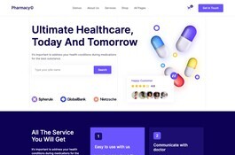 Pharmacy - Pharmacy and Medical Website Template